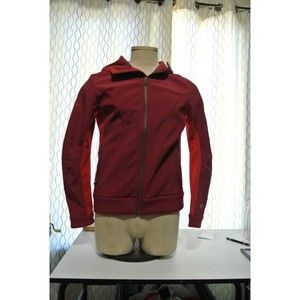 KUHL Mountain Culture Soft Schell Red Zipper Hoody Jacket Small